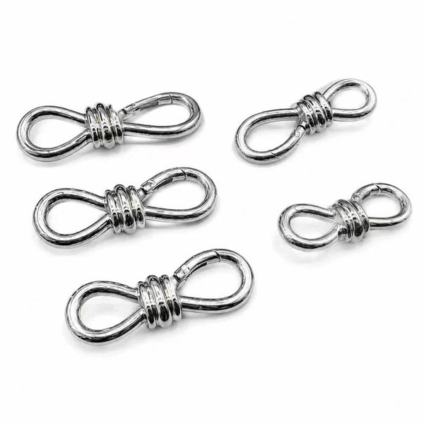 Carabiner for Luxury Bags VC0064-7 S-Shaped Spring Hook 64.7mm | Metal Hardware | For Bags and Shoulder Straps