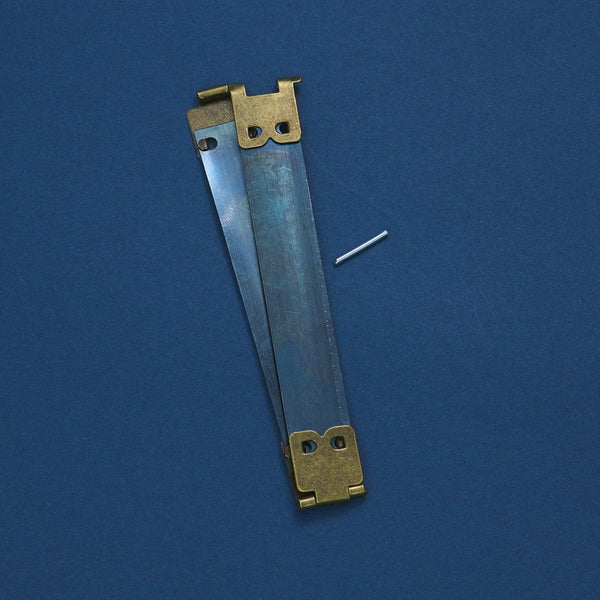 バネ口金具 10㎝ カンなし 1本入り VC164-13-10