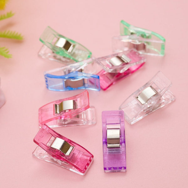 Temporary holding clips, set of 10, 27mm length, 10mm width, VC0012