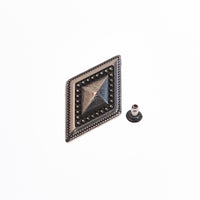 飾りカシメ 10個(組)入り 39*22mm　 VC0034