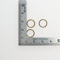 丸カン 直径10mm 線径0.9mm 約100個入り VC0081-10