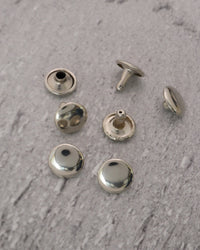 両面カシメ 頭径10mm 足7mm 100個(組)入り VC0001-2