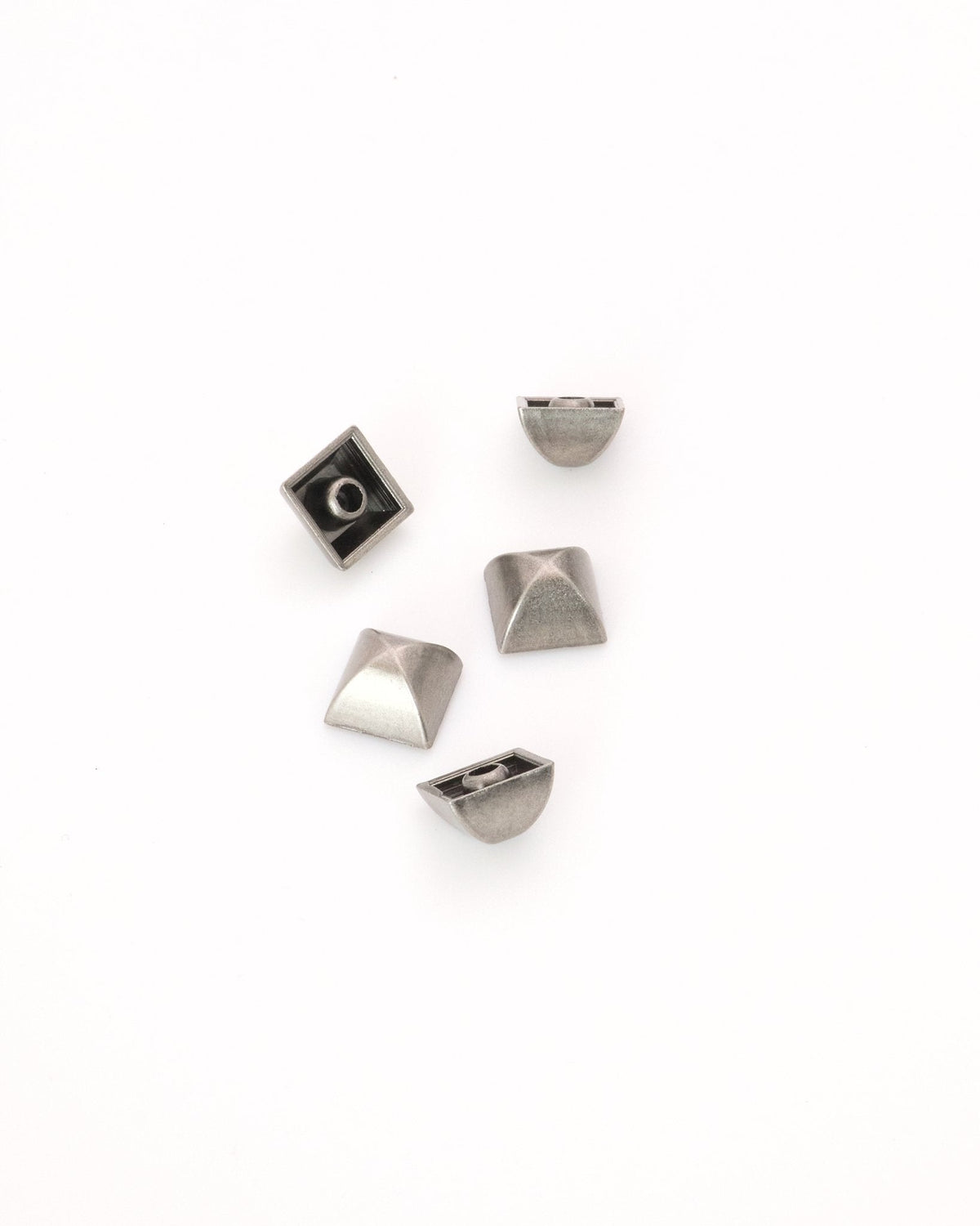 クラフト金具 飾り バネボタン カシメパーツ 10㎜X10㎜ VC156-16