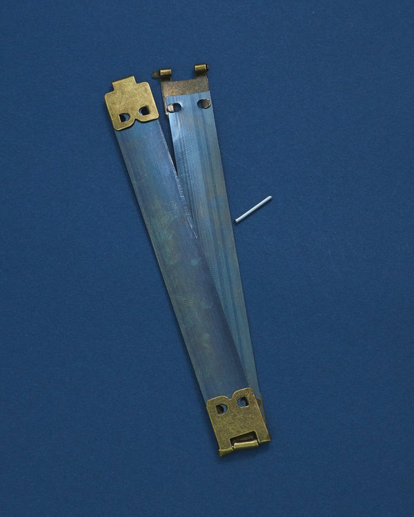 バネ口金具 12㎝ カンなし 1本入り VC164-13-12