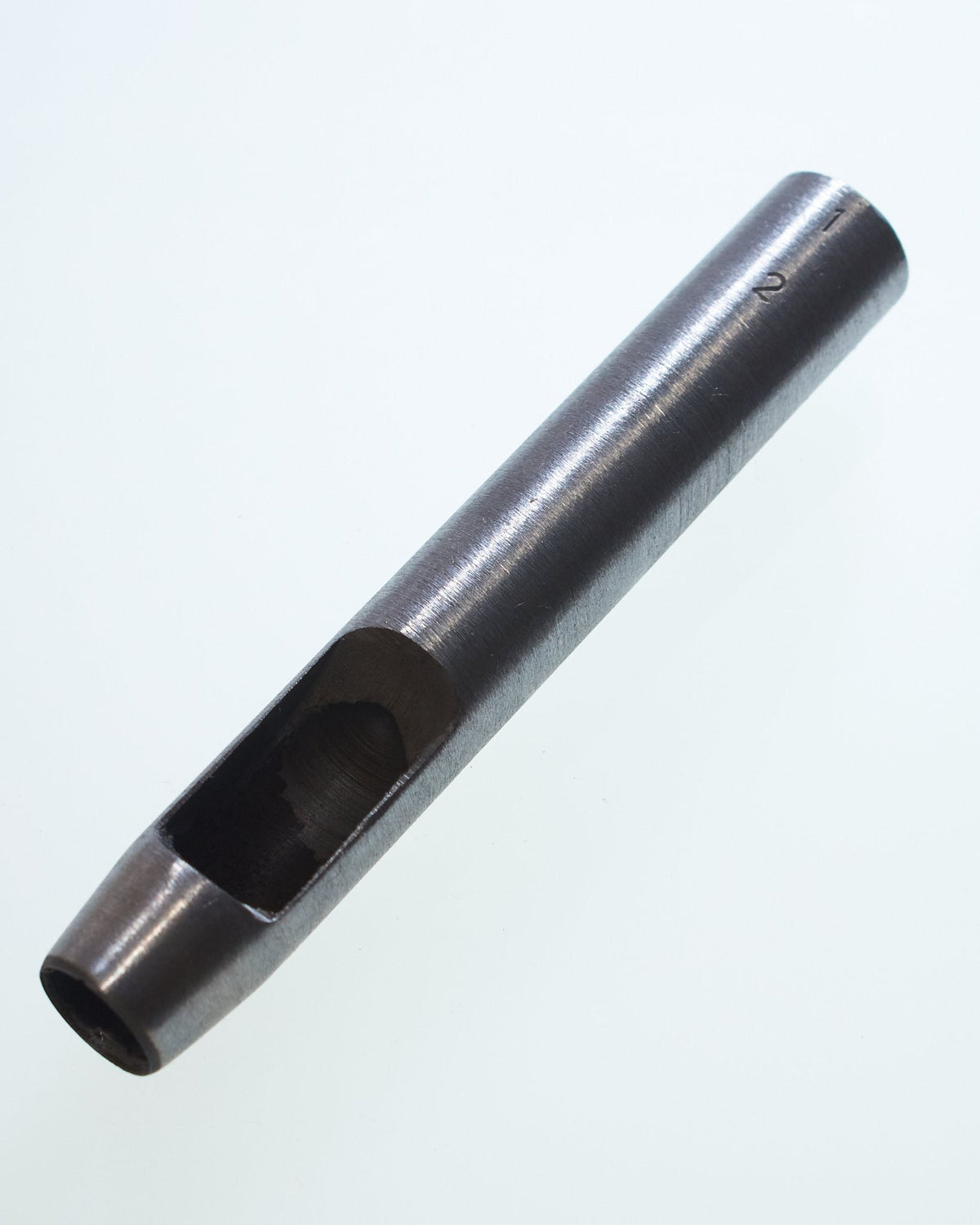 穴あけポンチ 穴径12mm 1本入り 鋼製　 VC0085-9