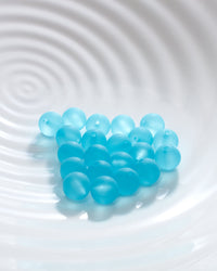 丸玉フロスト アクセサリーパーツ 両穴 直径12mm VC0095-2