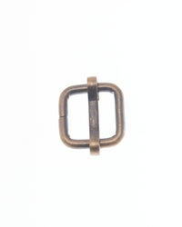 リュックカン 内径13mm 5個入り　 VC0099-13四角カン　ベルト通し　ベルト 金具　移動カン　アジャスター 金具　送りカン　リュック 紐留め具　ショルダー金具　コキカン　長さ調節　レザークラフト金具