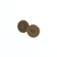マグネットホック 両面カシメ 直径約14mm 10組入り VC0090