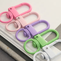 Color Snap Hook 14mm x 30mm | Metal Fitting for Connecting Bag and Backpack Straps VC242