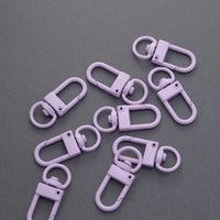 Color Snap Hook 14mm x 30mm | Metal Fitting for Connecting Bag and Backpack Straps VC242