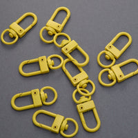Color Snap Hook 14mm x 30mm | Metal Fitting for Connecting Bag and Backpack Straps VC242