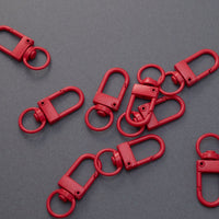 Color Snap Hook 14mm x 30mm | Metal Fitting for Connecting Bag and Backpack Straps VC242
