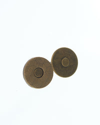 マグネットホック 薄タイプ 直径18mm 10組入り VC0091-1
