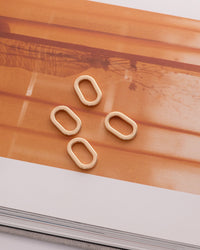 D-Ring (Small), Pack of 2 | Connecting Hardware for Handmade Bags and Pouches