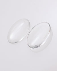 ガラスカボション 楕円 約20*30mm 5個入り VCG8-25
