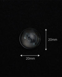ガラスカボション 丸い 直径約20mm 10個入り VCG5-20