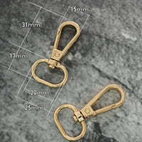 ナスカン 尾内径約20mm 4個入り 合金製 VC0220-20