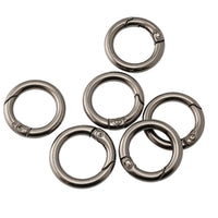 Round Carabiner 25mm, Pack of 5 | For Keychains & Outdoor Use VC0079-25