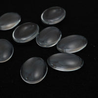 ガラスカボション 楕円 25*18mm 10個入り VCG4-25