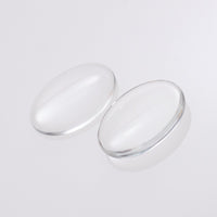 ガラスカボション 楕円 25*18mm 10個入り VCG4-25