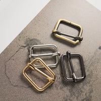 Adjustable slider, inner width 25mm, wire diameter 3mm, 5 pieces, VC0099-25