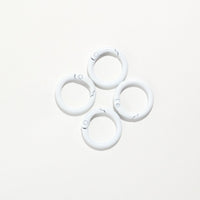 カラーカラビナ 丸型 直径約25mm 5個入り 合金製 VC0215