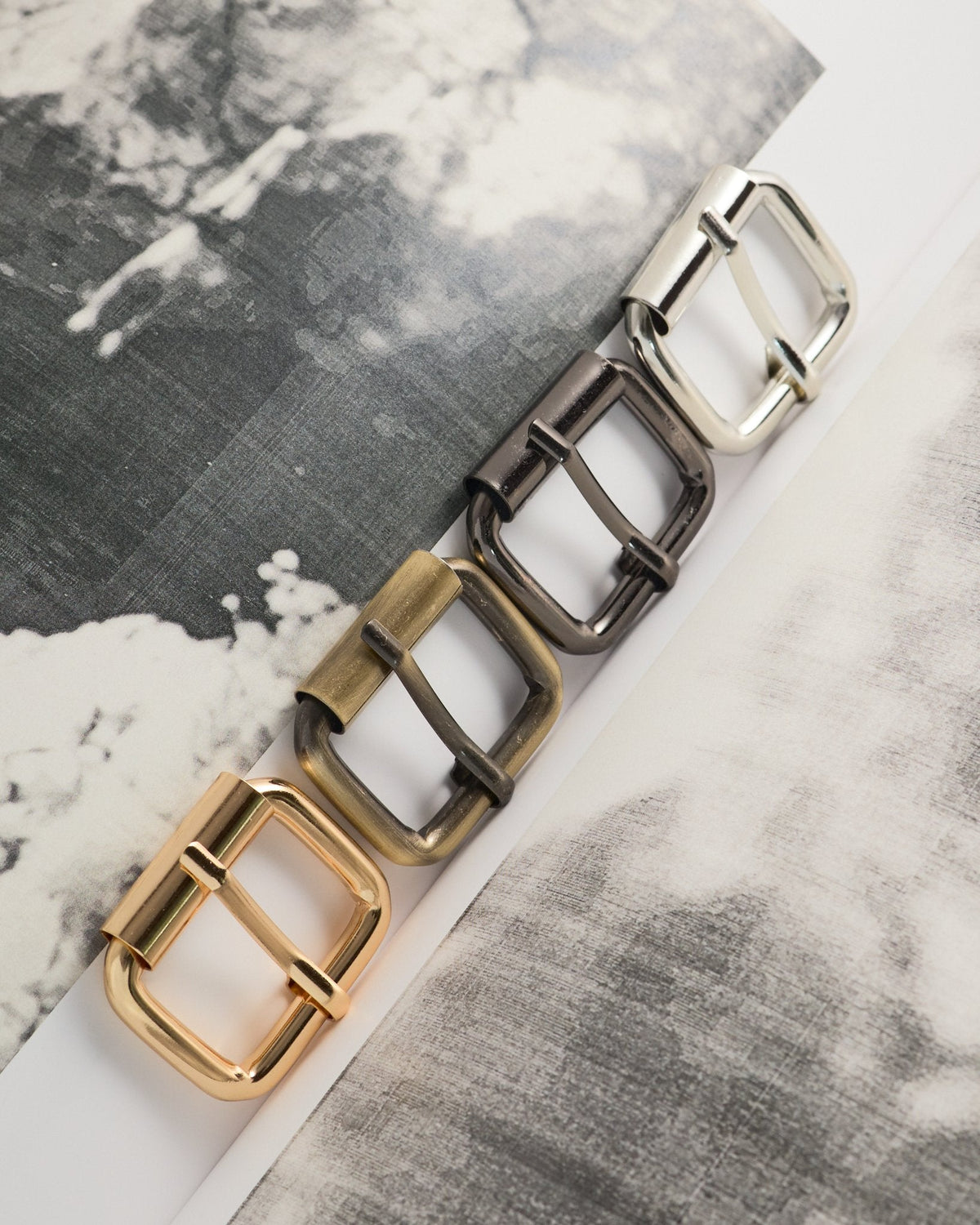 Tube buckle, inner diameter 26mm, 5 pieces | Hardware for backpack/bag strap adjustment VC0226