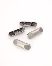 クラフト金具 飾り バネボタン カシメパーツ 32mm×10mm VC156-18