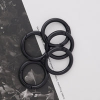 カラーカラビナ 丸型 直径35mm 5個入り アルミ製 VC0214