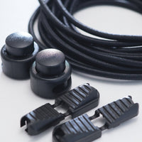 丸ゴム 3mm 1.2M×2本入り コードストッパー付き アウトドア DIY VC0137