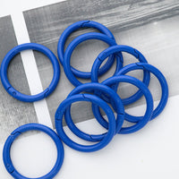 Colored Carabiner Round 41mm 5-Pack | Large Keychain / Outdoor Use VC0215-41