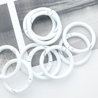 Colored Carabiner Round 41mm 5-Pack | Large Keychain / Outdoor Use VC0215-41
