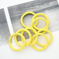 Colored Carabiner Round 41mm 5-Pack | Large Keychain / Outdoor Use VC0215-41