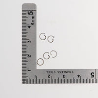 丸カン 直径5mm 線径0.6mm 約200個 VC0082-1