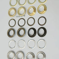 ハトメ 鳩目 穴径5mm 100個入　 VC0002  両面ハトメ  セット 打ち具 キット サンコッコー レザークラフト 鳩目 カーテン 両面 パンチ 間仕切り レジャーシート 初心者 帆布 クラフト金具 付け方 DIY 革手芸 金具 パーツ アイレット 手作り 靴 文具 バッグ DIY 書類とじ 穴