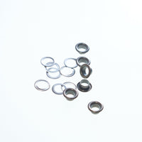 ハトメ 鳩目 穴径5mm 100個入　 VC0002  両面ハトメ  セット 打ち具 キット サンコッコー レザークラフト 鳩目 カーテン 両面 パンチ 間仕切り レジャーシート 初心者 帆布 クラフト金具 付け方 DIY 革手芸 金具 パーツ アイレット 手作り 靴 文具 バッグ DIY 書類とじ 穴
