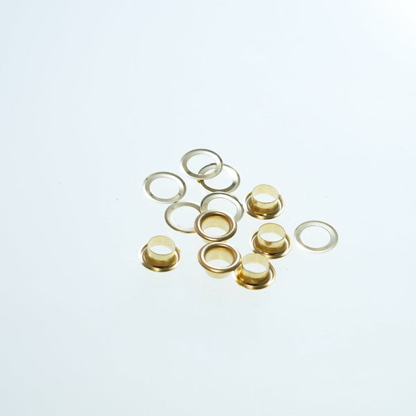 ハトメ 鳩目 穴径5mm 100個入　 VC0002  両面ハトメ  セット 打ち具 キット サンコッコー レザークラフト 鳩目 カーテン 両面 パンチ 間仕切り レジャーシート 初心者 帆布 クラフト金具 付け方 DIY 革手芸 金具 パーツ アイレット 手作り 靴 文具 バッグ DIY 書類とじ 穴