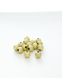 コトンパール風 樹脂パール 直径6mm 両穴 VC0103