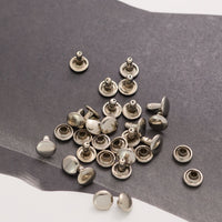 両面カシメ 頭径8mm 足6mm 100個(組)入り　 VC0001-8