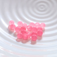 丸玉フロスト アクセサリーパーツ 両穴 直径8mm VC0095