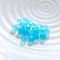 丸玉フロスト アクセサリーパーツ 両穴 直径8mm VC0095