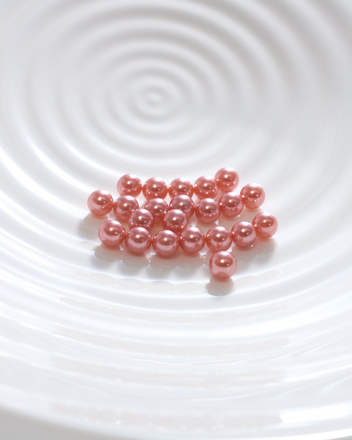 樹脂パール 穴無しタイプ 直径8mm　 VC0096-1