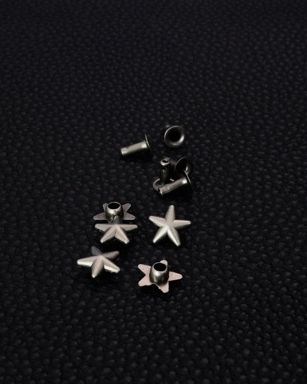Craft Hardware Decorative Snap Button Rivet Parts 9.5mm Star VC156-6