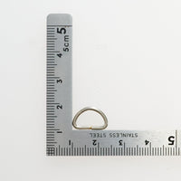 Dカン 内径10mm 線径1.8mm 50個入り 鉄製 VC0087|バッグ・レザークラフト用まとめ買い