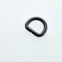D-ring, black, pack of 10 | Hardware for handmade bags and leathercraft VC0243