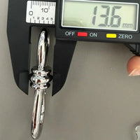 Carabiner for Luxury Bags VC0064-7 S-Shaped Spring Hook 64.7mm | Metal Hardware | For Bags and Shoulder Straps