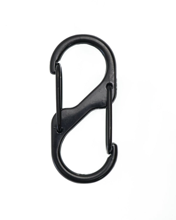 S-Biner Carabiner, Approx. 40x18mm, 5-Piece Set, VC0160-1, Stylish Carabiner, Trial, S-Shape, Camping, Solo Camping, Keychain, Backpack, Key Ring, Lantern, Water Bottle, Hook, Key Accessory, Design, Key, House, Key Chain